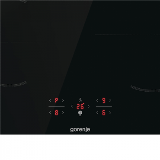 Gorenje | Hob | GI6401BSC | Induction | Number of burners/cooking zones 4 | Touch | Timer | Black
