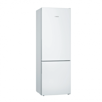 Bosch | Refrigerator | KGE49AWCA | Energy efficiency class C | Free standing | Combi | Height 201 cm | Fridge net capacity 302 L | Freezer net capacity 117 L | 38 dB | White