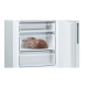Bosch | Refrigerator | KGE49AWCA | Energy efficiency class C | Free standing | Combi | Height 201 cm | Fridge net capacity 302 L | Freezer net capacity 117 L | 38 dB | White