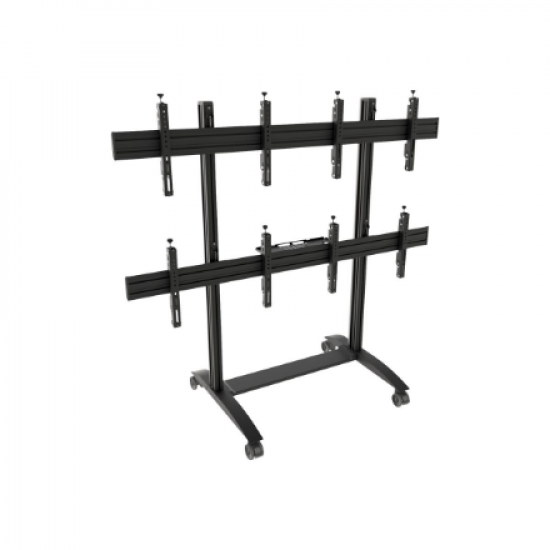 EDBAK VWTA2257-L Video Wall Trolley, modular 2x2, for 50-57