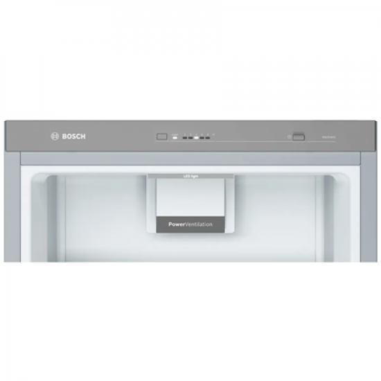 Bosch | Refrigerator | KSV36CIDP | Energy efficiency class D | Free standing | Larder | Height 186 cm | Fridge net capacity 346 L | Display | 39 dB | Stainless Steel