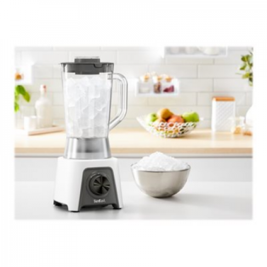 TEFAL | Blender | BL2C0130 | Tabletop | 450 W | Jar material Plastic | Jar capacity 1.5 L | Ice crushing | White