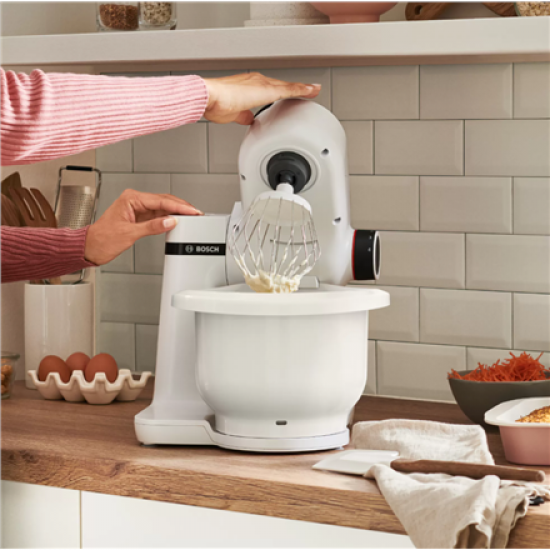 Bosch | MUM Series 2 Kitchen Machine | MUMS2AW00 | 700 W | Number of speeds 4 | Bowl capacity 3.8 L | White