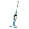 BLACK & DECKER Steam cleaner | FSMH1321-QS | Power 1300 W | Steam pressure 2.5 bar | Water tank capacity 0.5 L | White/Aqua