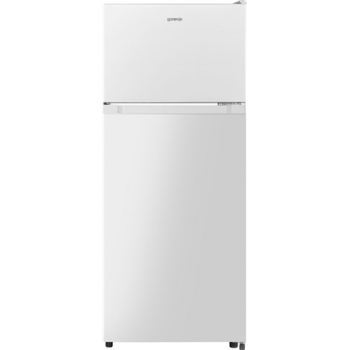 Gorenje | Refrigerator | RF212EPW4 | Energy efficiency class E | Free standing | Double Door | Height 117 cm | Fridge net capacity 96 L | Freezer net capacity 28 L | 36 dB | White