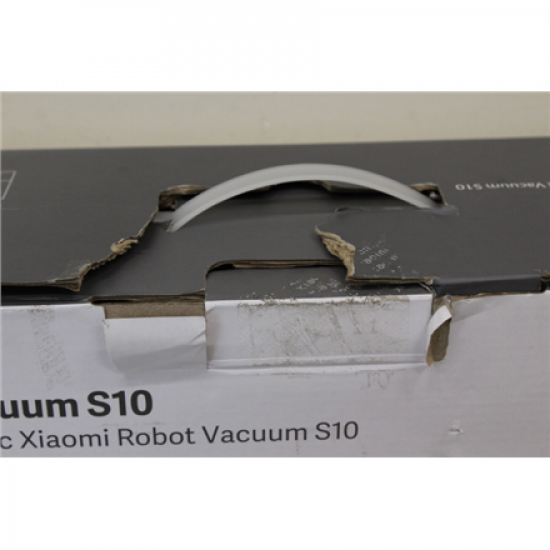 SALE OUT.  | SALE OUT. Xiaomi | Robot Vacuum | S10 EU | Wet&Dry | Operating time (max) 130 min | Lithium Ion | 3200 mAh | Dust capacity 0.30 L | 4000 Pa | White | USED AS DEMO, DAMAGED PACKAGING, MISSING POWER STATION