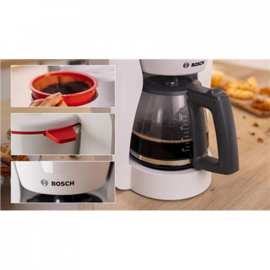 Bosch Coffee Maker | TKA2M111 MyMoment | Drip | 1200 W | White