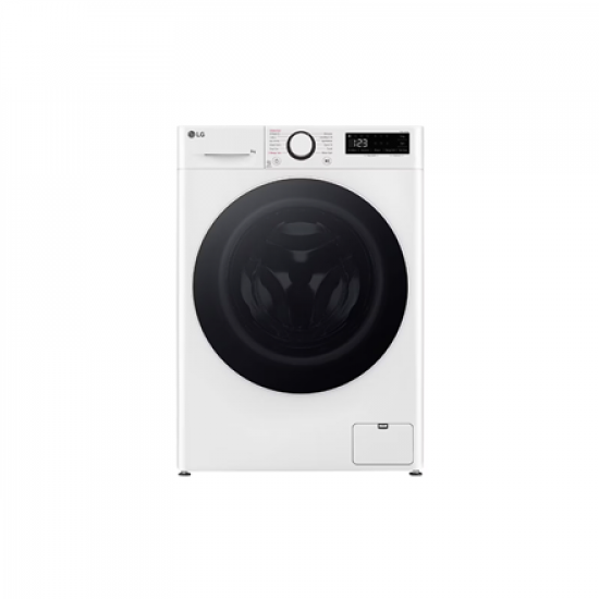 LG | Washing Machine | F2WR508S0W | Energy efficiency class A | Front loading | Washing capacity 8 kg | 1200 RPM | Depth 47.5 cm | Width 60 cm | LED | Steam function | Direct drive | White