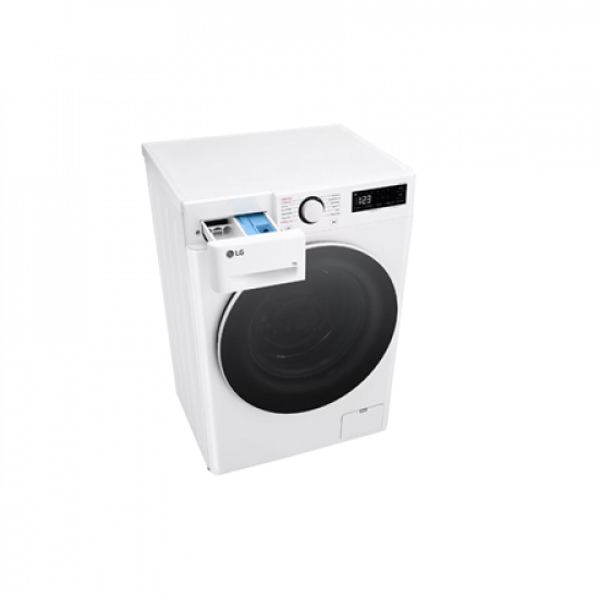 LG | Washing Machine | F2WR508S0W | Energy efficiency class A | Front loading | Washing capacity 8 kg | 1200 RPM | Depth 47.5 cm | Width 60 cm | LED | Steam function | Direct drive | White
