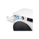 LG | Washing machine | F2WR709S2W | Energy efficiency class A | Front loading | Washing capacity 9 kg | 1200 RPM | Depth 47.5 cm | Width 60 cm | LED | Steam function | Direct drive | Wi-Fi | White