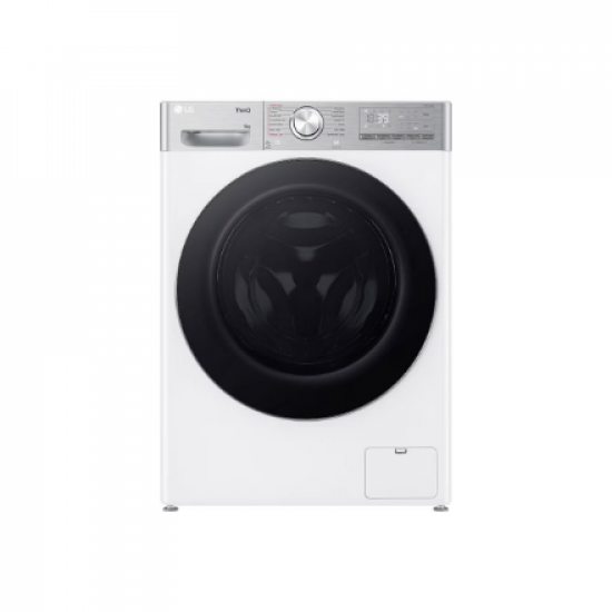 LG | Washing Machine | F2WR909P3W | Energy efficiency class A | Front loading | Washing capacity 9 kg | 1200 RPM | Depth 47.5 cm | Width 60 cm | LED | Steam function | Direct drive | Wi-Fi | White