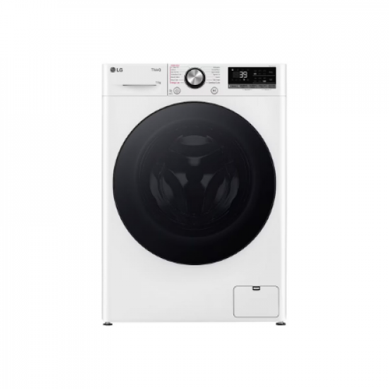 LG | Washing Machine | F4WR711S2W | Energy efficiency class A | Front loading | Washing capacity 11 kg | 1400 RPM | Depth 55.5 cm | Width 60 cm | Display | LED | Steam function | Direct drive | Wi-Fi | White