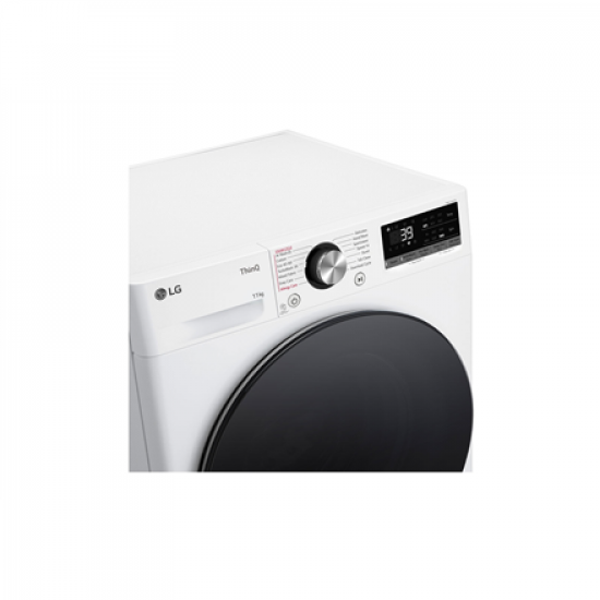 LG | Washing Machine | F4WR711S2W | Energy efficiency class A | Front loading | Washing capacity 11 kg | 1400 RPM | Depth 55.5 cm | Width 60 cm | Display | LED | Steam function | Direct drive | Wi-Fi | White