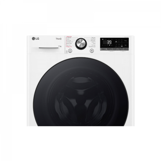 LG | Washing Machine | F4WR711S2W | Energy efficiency class A | Front loading | Washing capacity 11 kg | 1400 RPM | Depth 55.5 cm | Width 60 cm | Display | LED | Steam function | Direct drive | Wi-Fi | White