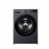 LG | Washing Machine | F4WR510SBM | Energy efficiency class A | Front loading | Washing capacity 10 kg | 1400 RPM | Depth 57 cm | Width 60 cm | Display | LED | Steam function | Black