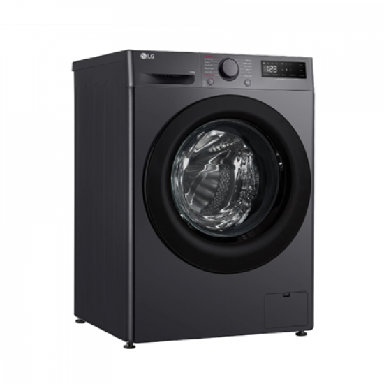 LG | Washing Machine | F4WR510SBM | Energy efficiency class A | Front loading | Washing capacity 10 kg | 1400 RPM | Depth 57 cm | Width 60 cm | Display | LED | Steam function | Black