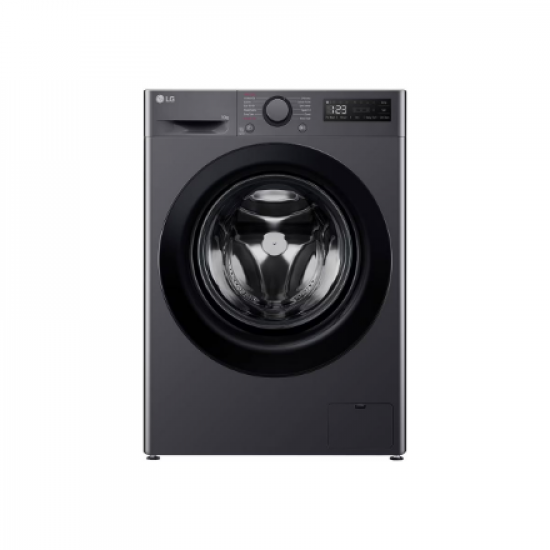 LG | Washing Machine | F4WR510SBM | Energy efficiency class A | Front loading | Washing capacity 10 kg | 1400 RPM | Depth 57 cm | Width 60 cm | Display | LED | Steam function | Black