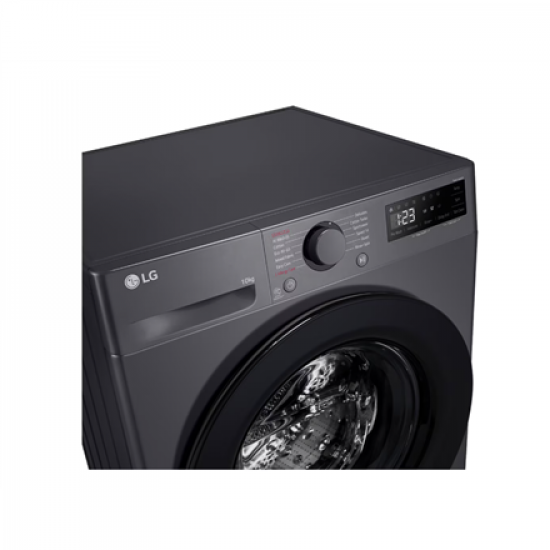 LG | Washing Machine | F4WR510SBM | Energy efficiency class A | Front loading | Washing capacity 10 kg | 1400 RPM | Depth 57 cm | Width 60 cm | Display | LED | Steam function | Black