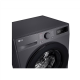 LG | Washing Machine | F4WR510SBM | Energy efficiency class A | Front loading | Washing capacity 10 kg | 1400 RPM | Depth 57 cm | Width 60 cm | Display | LED | Steam function | Black