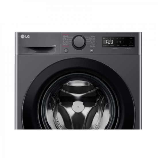 LG | Washing Machine | F4WR510SBM | Energy efficiency class A | Front loading | Washing capacity 10 kg | 1400 RPM | Depth 57 cm | Width 60 cm | Display | LED | Steam function | Black