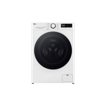 LG | Washing machine with dryer | F2DR509S1W | Energy efficiency class A | Front loading | Washing capacity 	9 kg | 1200 RPM | Depth 47.5 cm | Width 60 cm | Display | Rotary knob + LED | Drying system | Drying capacity 5 kg | Steam function | Direct drive
