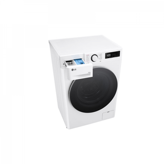LG | Washing machine with dryer | F2DR509S1W | Energy efficiency class A | Front loading | Washing capacity 	9 kg | 1200 RPM | Depth 47.5 cm | Width 60 cm | Display | Rotary knob + LED | Drying system | Drying capacity 5 kg | Steam function | Direct drive