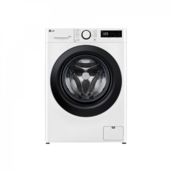 LG | Washing machine with dryer | F4DR509SBW | Energy efficiency class A | Front loading | Washing capacity 	9 kg | 1400 RPM | Depth 55 cm | Width 60 cm | Display | Rotary knob + LED | Drying system | Drying capacity 6 kg | Steam function | Direct drive |