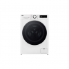 LG | Washing machine with dryer | F4DR510S0W | Energy efficiency class A/D | Front loading | Washing capacity 10 kg | 1400 RPM | Depth 57 cm | Width 60 cm | Display | LED | Drying system | Drying capacity 6 kg | Steam function | Direct drive | White