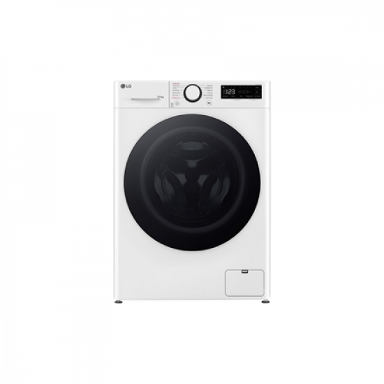 LG | Washing machine with dryer | F4DR510S0W | Energy efficiency class A/D | Front loading | Washing capacity 10 kg | 1400 RPM | Depth 57 cm | Width 60 cm | Display | LED | Drying system | Drying capacity 6 kg | Steam function | Direct drive | White