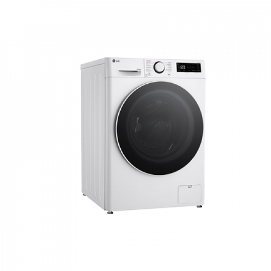 LG | Washing machine with dryer | F4DR510S0W | Energy efficiency class A/D | Front loading | Washing capacity 10 kg | 1400 RPM | Depth 57 cm | Width 60 cm | Display | LED | Drying system | Drying capacity 6 kg | Steam function | Direct drive | White