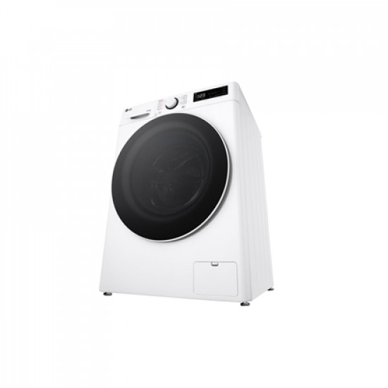 LG | Washing machine with dryer | F4DR510S0W | Energy efficiency class A/D | Front loading | Washing capacity 10 kg | 1400 RPM | Depth 57 cm | Width 60 cm | Display | LED | Drying system | Drying capacity 6 kg | Steam function | Direct drive | White