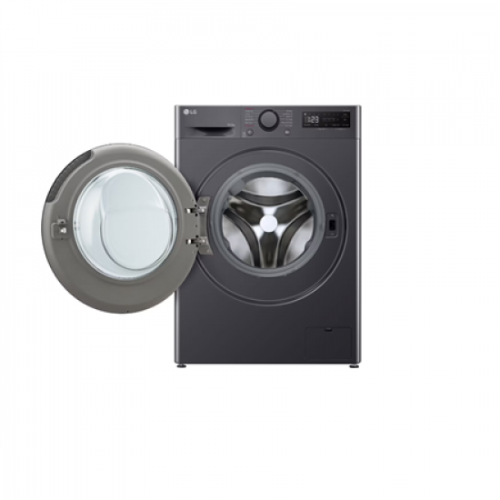 LG | Washing machine with dryer | F4DR510S2M | Energy efficiency class A | Front loading | Washing capacity 10 kg | 1400 RPM | Depth 56.5 cm | Width 60 cm | Display | LED | Drying system | Drying capacity 6 kg | Steam function | Direct drive | Middle Blac