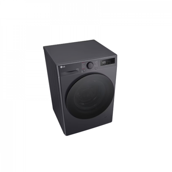 LG | Washing machine with dryer | F4DR510S2M | Energy efficiency class A | Front loading | Washing capacity 10 kg | 1400 RPM | Depth 56.5 cm | Width 60 cm | Display | LED | Drying system | Drying capacity 6 kg | Steam function | Direct drive | Middle Blac