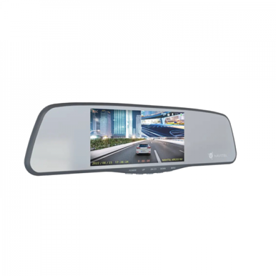 Navitel | Smart rearview mirror equipped with a DVR | MR255NV | IPS display 5''; 960x480 | Maps included