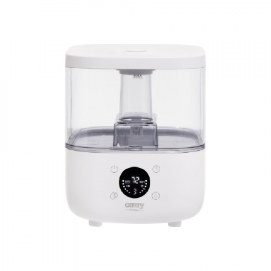 Camry | CR 7973w | Humidifier | 23 W | Water tank capacity 5 L | Suitable for rooms up to 35 m² | Ultrasonic | Humidification capacity 100-260 ml/hr | White
