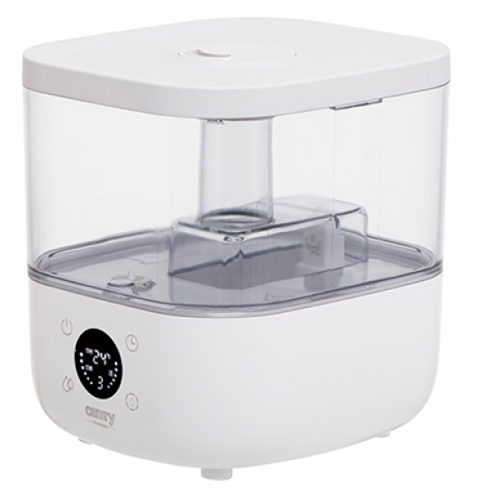 Camry | CR 7973w | Humidifier | 23 W | Water tank capacity 5 L | Suitable for rooms up to 35 m² | Ultrasonic | Humidification capacity 100-260 ml/hr | White