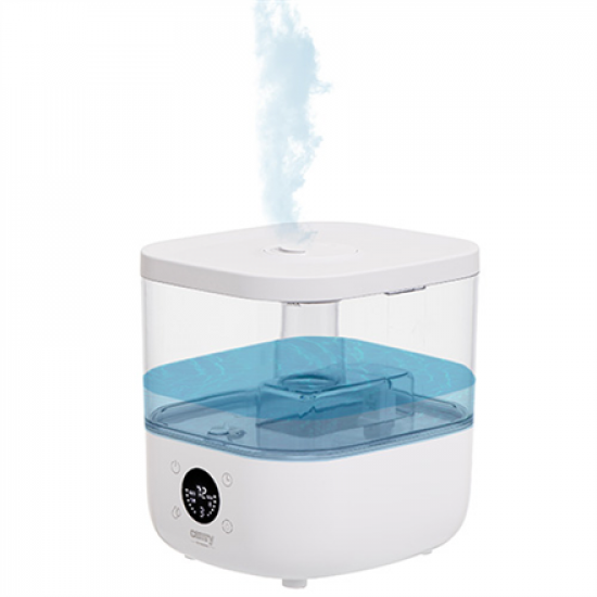 Camry | CR 7973w | Humidifier | 23 W | Water tank capacity 5 L | Suitable for rooms up to 35 m² | Ultrasonic | Humidification capacity 100-260 ml/hr | White