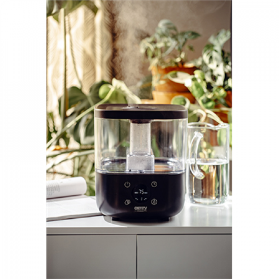 Camry | CR 7973b | Humidifier | 23 W | Water tank capacity 5 L | Suitable for rooms up to 35 m² | Ultrasonic | Humidification capacity 100-260 ml/hr | Black