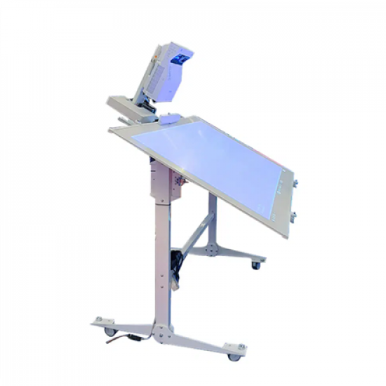 euromet | Floor stand | 24560 | Trolleys & Stands | Tech-Opera Drafting machine with Euromet bracket projector/Opera Tekno cart educational (board not included) 