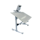euromet | Floor stand | 24560 | Trolleys & Stands | Tech-Opera Drafting machine with Euromet bracket projector/Opera Tekno cart educational (board not included) 