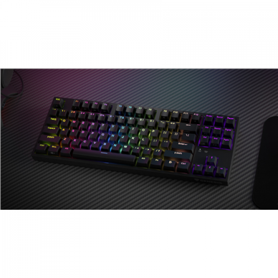 Genesis | Mechanical Gaming Keyboard | THOR 404 TKL RGB | Mechanical Gaming Keyboard | Wired | US | USB Type-A | 1005 g | Gateron Yellow Pro