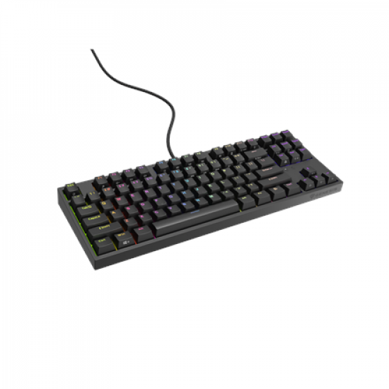 Genesis | Mechanical Gaming Keyboard | THOR 404 TKL RGB | Mechanical Gaming Keyboard | Wired | US | USB Type-A | 1005 g | Kailh Box Brown V2