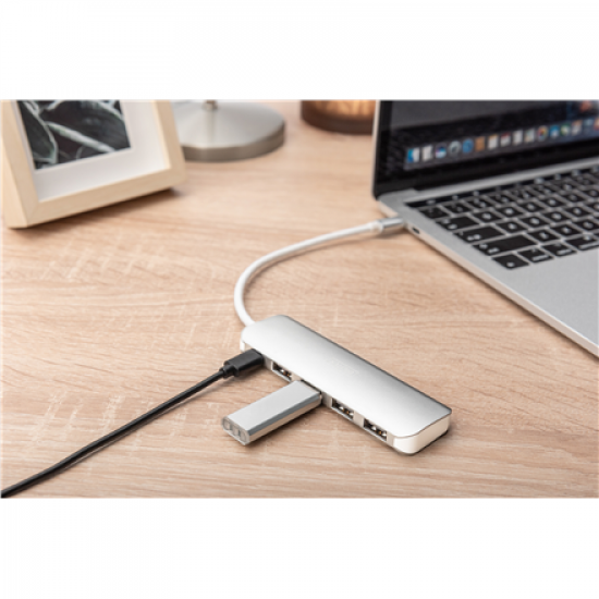 Digitus | Charging | USB Type-C 4 port hub (USB 3.0) + PD