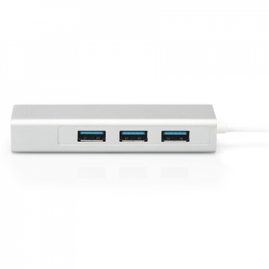 Digitus | USB Type-C 3-Port Hub + Gigabit Ethernet