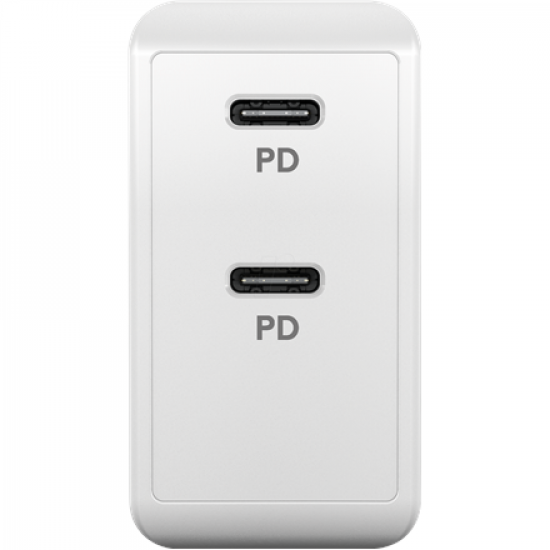 Goobay | Dual USB-C PD Fast Charger (36 W) | 61758