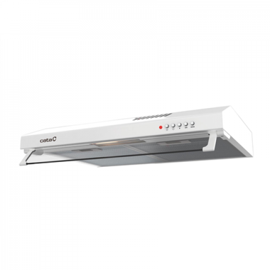 CATA | Hood | LF-2060 WH/L | Conventional | Energy efficiency class C | Width 60 cm | 195 m³/h | Mechanical | LED | White