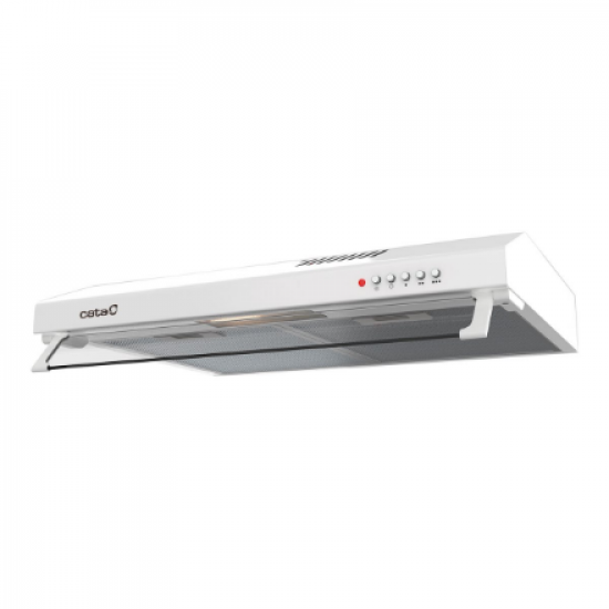 CATA | Hood | LF-2060 WH/L | Conventional | Energy efficiency class C | Width 60 cm | 195 m³/h | Mechanical | LED | White