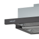 CATA | Hood | TFH 6630 BK /A | Telescopic | Energy efficiency class A+ | Width 60 cm | 605 m³/h | Touch Control | LED | Black