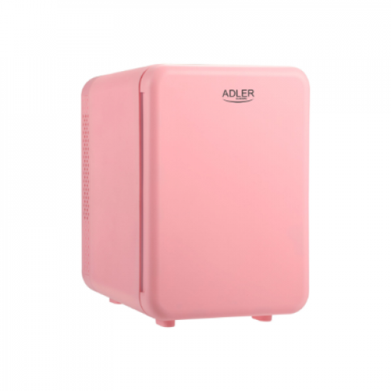 Adler | Mini Refrigerator | AD 8084 | Free standing | Larder | Height 27 cm | Fridge net capacity 4 L | Pink
