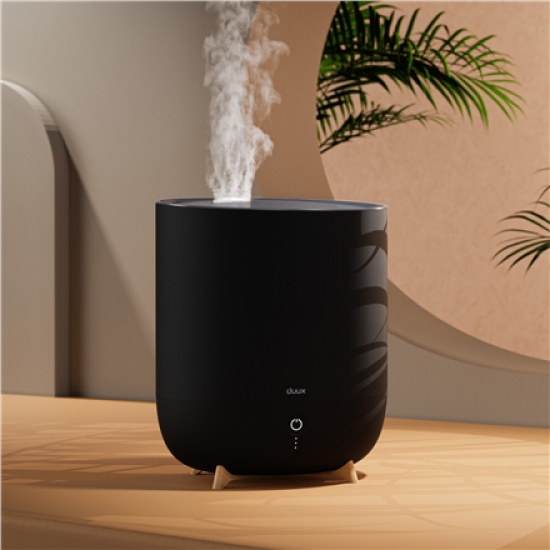 Duux | Smart Humidifier | Neo | Water tank capacity 5 L | Suitable for rooms up to 50 m² | Ultrasonic | Humidification capacity 500 ml/hr | Black